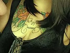 Lipstick marks and sloppy deepthroat