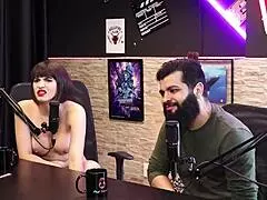 Watch lady snow and lord kenobi's sensual cast highlights part 6 on sheer red!