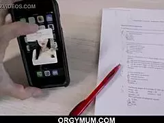 Stepson reaps the reward of his stepmom's milf juicy pussy and takes her from behind fucking hard, she begs