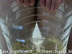 Peeing fetish with bbw milf anal and squirting toys in doggystyle