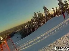 teen gets her pink pussy fucked on camera in amateur pickup