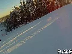 teen gets her pink pussy fucked on camera in amateur pickup