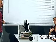 Asian teacher asks student to impregnate her with bubble butt