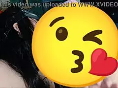 two young pretty girls share big dick and swap cum