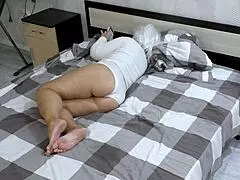 Can Stepmom's Tight Ass Resist Stepson's Anal Thrust?