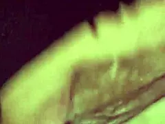 Mature housewife jerks her husband off before delivering a sloppy blowjob in their cozy bedroom.