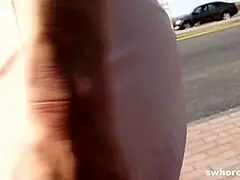 mature euro prostitute gets picked up from the street and has sex