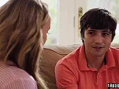 Stepmom pristine edge takes care of her stepson ricky spanish's every desire, hoping he'll get a job