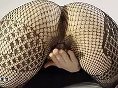 Big Ass Step Mom Seduced Step Son in POV Homemade Scene, Getting Fucked in Natural Tits Pussy with Bent Over Doggystyle and Missionary Positions