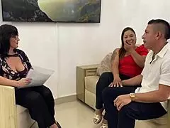 Couple explores intriguing psychological therapy dynamics