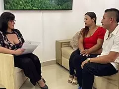 Couple explores intriguing psychological therapy dynamics