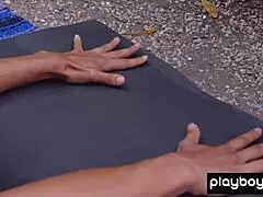 Naked Milf Yoga Instructor Daniella Smith Stretches Flexible