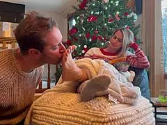 Santa's Obsession With Feet Worship And Licking
