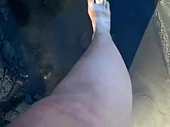 foot fetish compilation of beautiful legs from different angles with curvy milf pawg