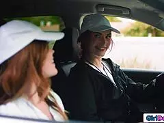 milf coach fucks teen with baseball bat in rough play