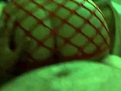 Fishnets and Fat Ass in Brooklyn - Fucking Milf with Cumshot on Tits