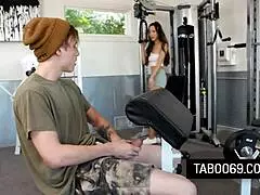 Stepmom Alexia Anders Watches London Rose In Taboo Sex