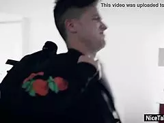 Horny Lesbians Krissy Lynn Shared Guys Big Cock After Hot Kissing