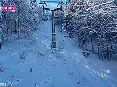 Sugarbabestv: First Midget Blowjob on Ski Vacation