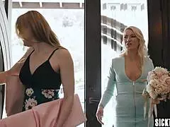 big ass lesbian cherry kiss fucks milf and big ass babe enjoyed deep anal