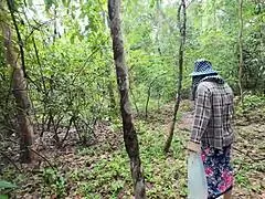 teen got horny in forest and fucked