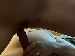 Danielle roy rides cody roy reverse cowgirl pov