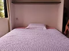 on vacation i shared the bed and my ass with my big-dicked stepson until he came inside luna oliveira e vagninho