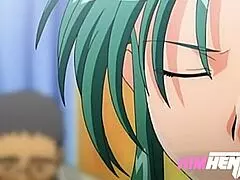 our sensei is going to teach you how to give a blowjob - hentai uncensored