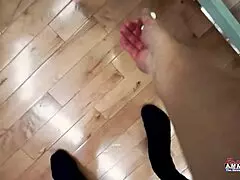 Horny Coeds Keyton and Nica Share and Ride a Big Cock to Swallow Tasty Cum