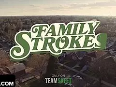 bombshell milf gets seduced by stepson in familystroke