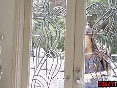 Bubble butt lesbian milf Kenzie Taylor fucks sexy babe April Olsen after catching her masturbating