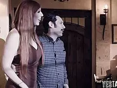 Big Tits Teen 18+ Babysitter Threesome With Curvy Milf And Her Hubby