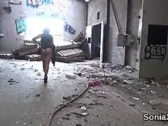 Unfaithful English mature lady Sonia showcases her monster tits