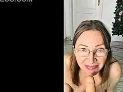 an unforgettable tea time step-mom's creative snacks and love pov role-play with big tits and blowjob.