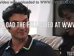 Oh my, sly roommate seduces porn addict ebony milf for hardcore interracial sex!