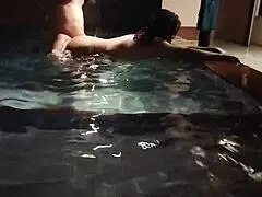 i hit my buddys old lady in the pool