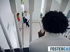 Stepsiblings Settle Their Rivalry During Sex Education With Their Foster Mom