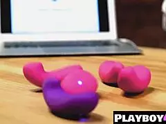 Perverted big ass blonde milf experienced amazing masturbation action