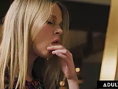 Adult Time - Shy Babe Coco Lovelock Asks Lesbian Bestie Lauren Phillips To Make Her Squirt