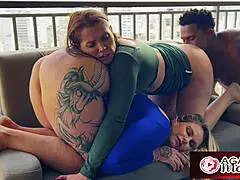 Agatha mama fucks horny milfs with bbc maintenance technician