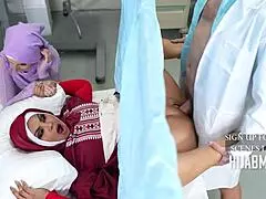 arab wife lets doctor impregnate her in hijab