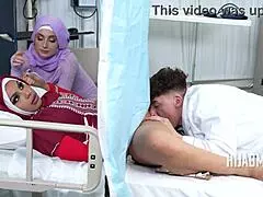 arab wife lets doctor impregnate her in hijab