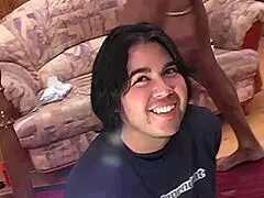 i'm fucking this brunette slut hard in the ass on the bed