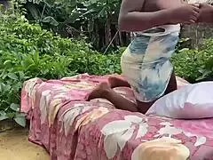 Outdoor fuck with african black teen 18+.