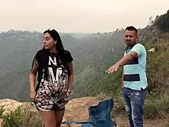 Fucking Outdoors With My Brother-In-Law In Quickie 😏