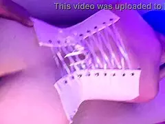 Latina waitress gets fucked for money in hidden room while bar parties 😏