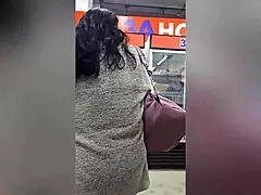 i convinced a mature woman in the store to pay her debts by fucking her quietly in a motel, horny slut