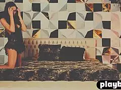 blonde with HUGE BUTT dorothy grant POSED in lingerie and SHOWED nice body