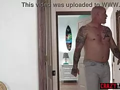 Blonde big tits milf rachael cavalli caught during pussy licking by big ass teen 18+ stepdaughter everly haze