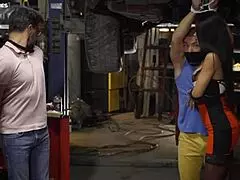 Intense Emotions Unleashed In The Garage With A Dirty Girl